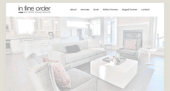 Desktop Screenshot of infineorder.ca